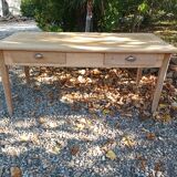 Old table 2 drawers