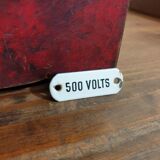 Industrial enamelled plate 500 V