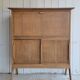 Vintage secretary with compass legs