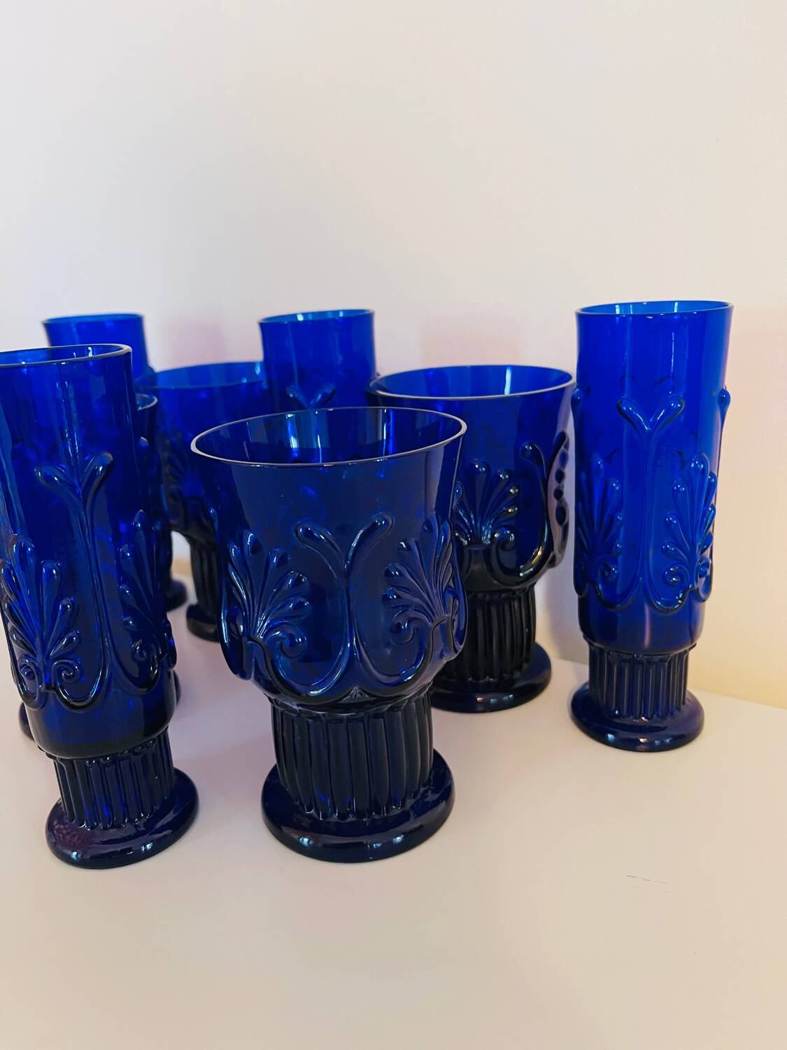 Pilgrim Cobalt Blue Glasses