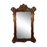Large Mirror From The End Of The 19th Japanese Style, Attributed To Viardot