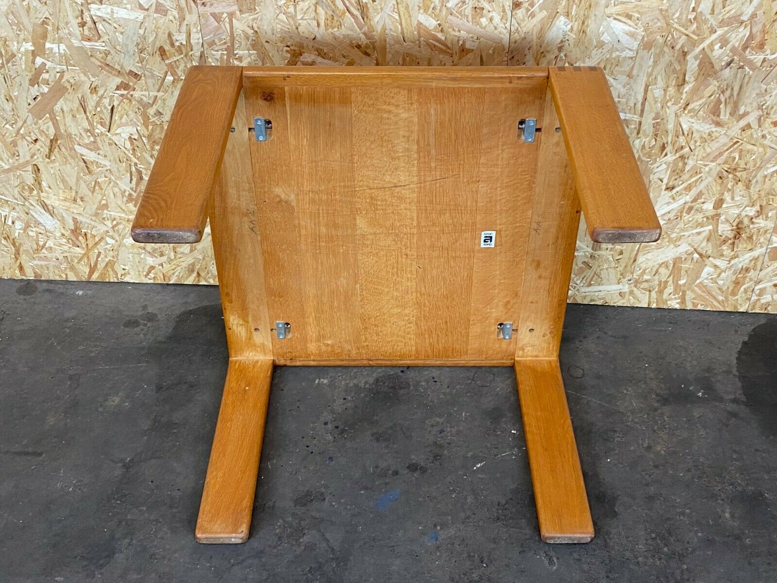 60s 70s Oak Coffee Table Table Esko Pajamies Asko Finland 60s 70s