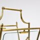 Neoclassical magazine rack by Maison Jansen, France, 1950s.