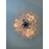 Belt “tronchi” murano glass chandelier