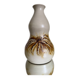 Vase double gourde grès Chouzet années 70