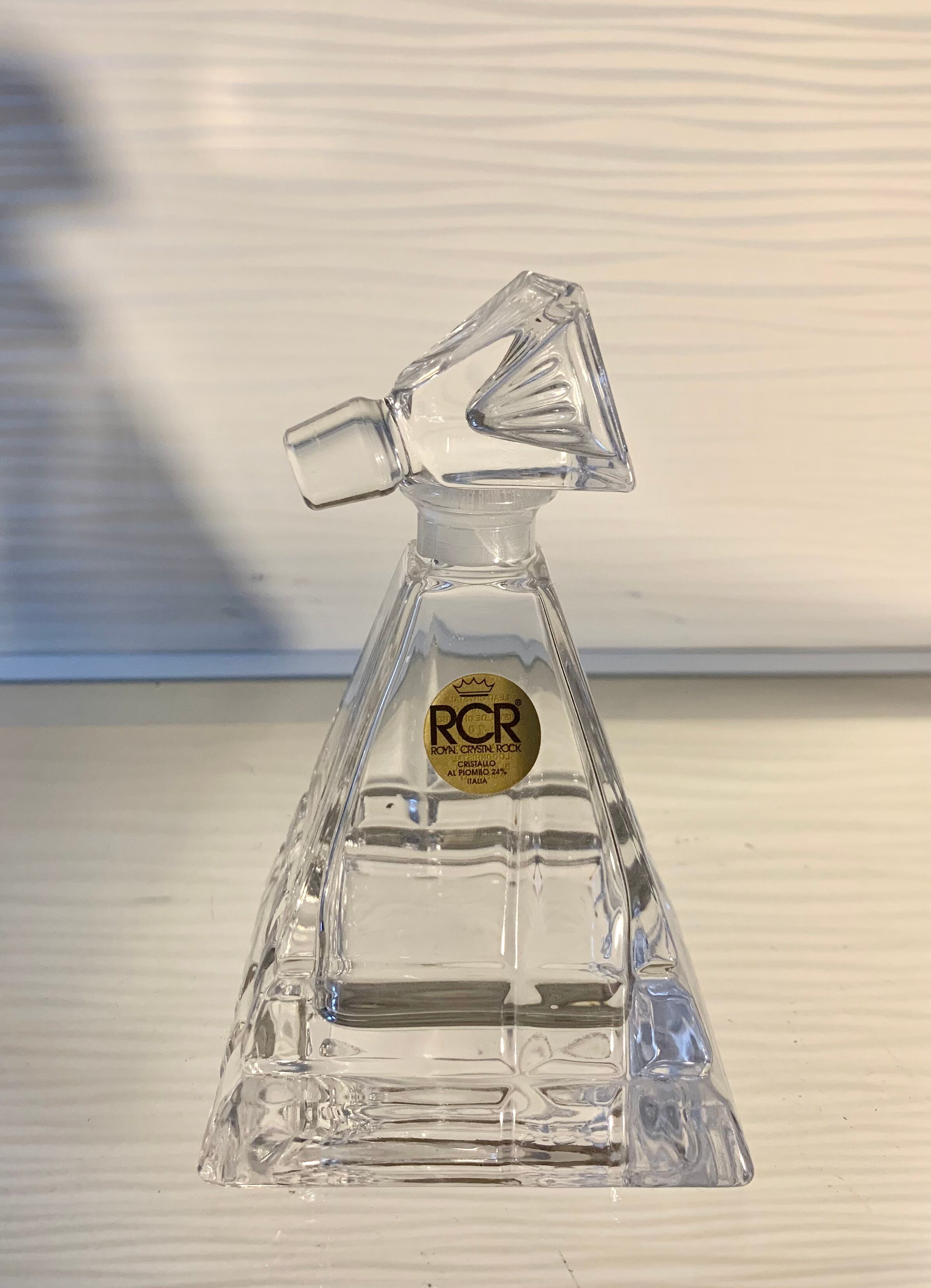 Trio RCR crystal perfume bottles
