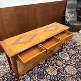 Classic English Sidetable with Marqueterie