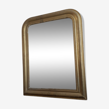 Miroir doré ancien - Louis Philippe 51x68cm