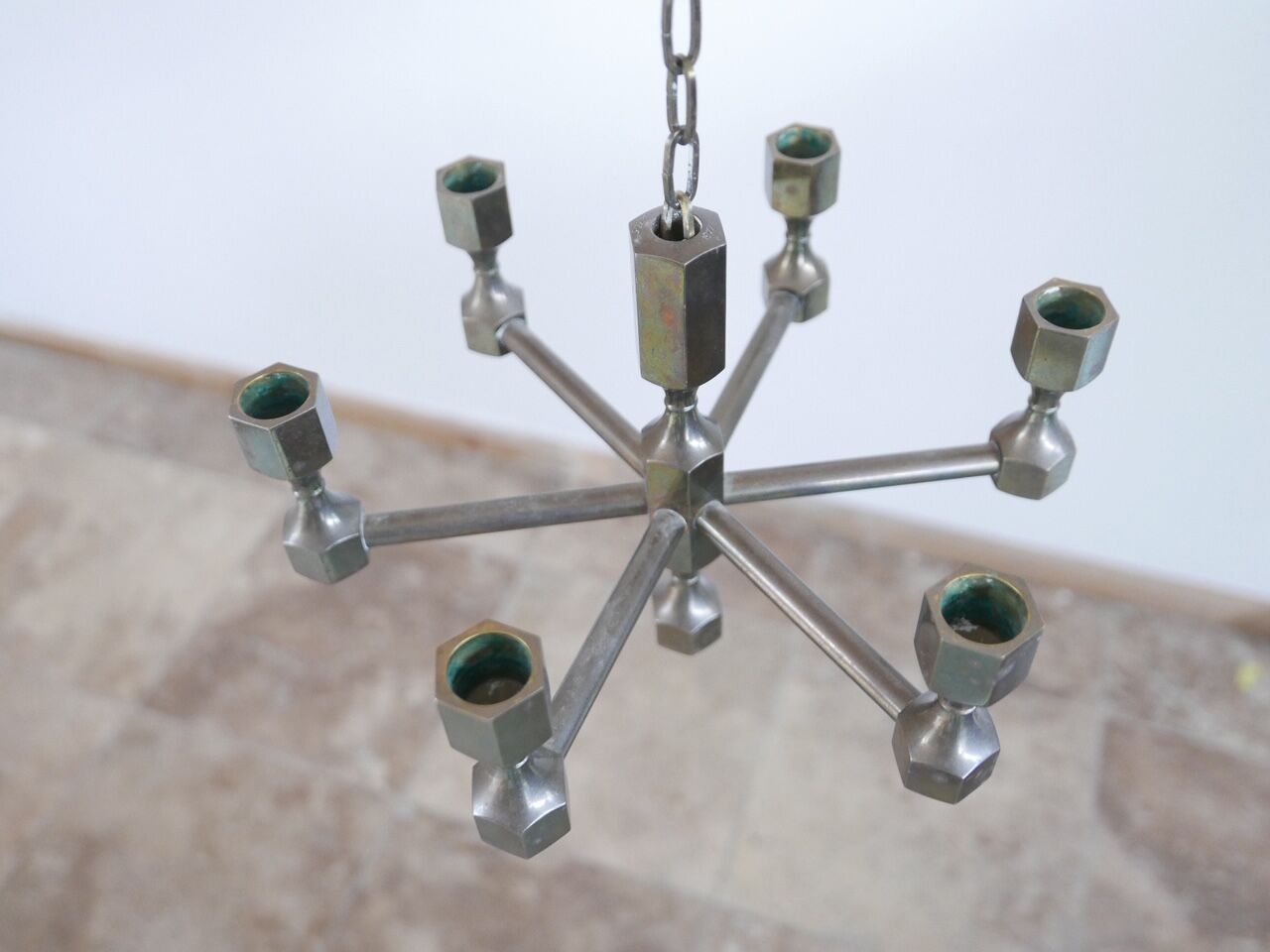 Mid-Century Swedish Hanging Candelabra