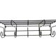 Tomado Pilastro vintage coat rack in the middle of the century