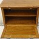 Small oak cabinet, 1 tilting door and 1 drawer