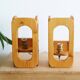Two Scandinavian pine wall lamps in the 70s