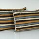 Set of 2 vintage kilim cushion covers 41x61 cm