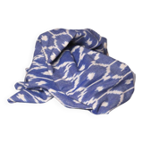 Ikat Bleu Nappe Ou Couverture