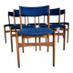 Set of six vintage chairs, Denmark, 1960s