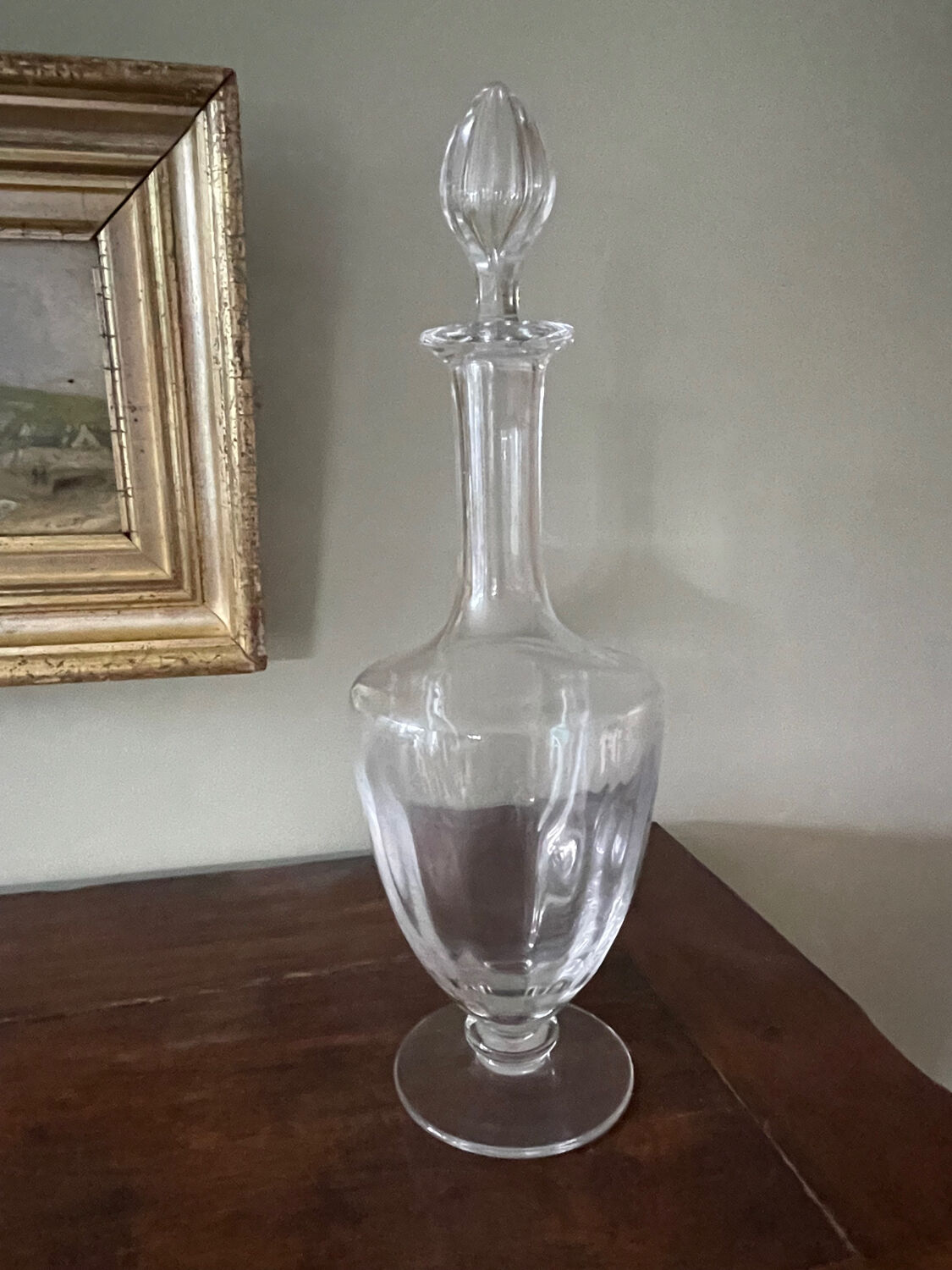 Baccarat crystal carafe model Capri