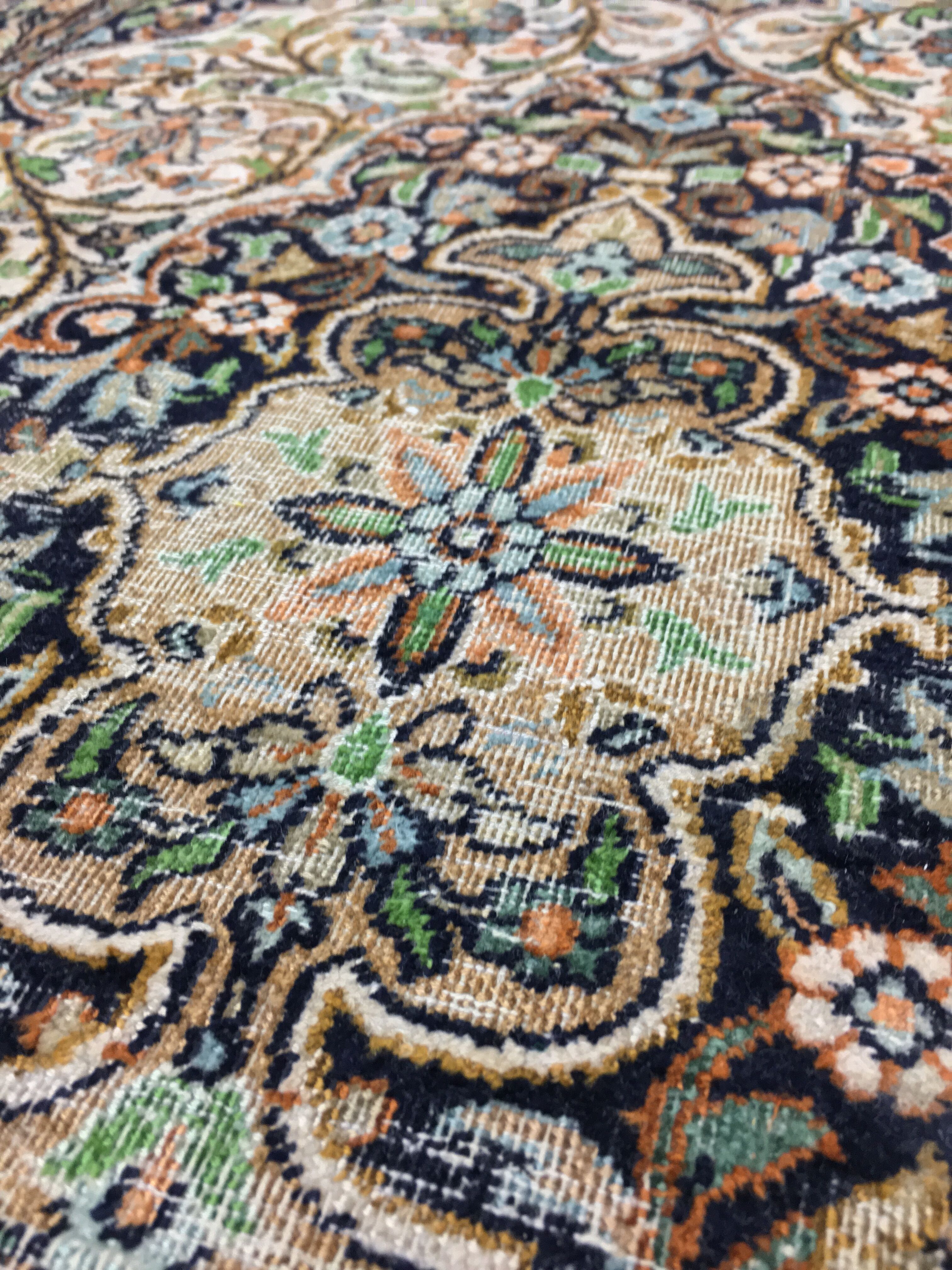 Indian silk carpet