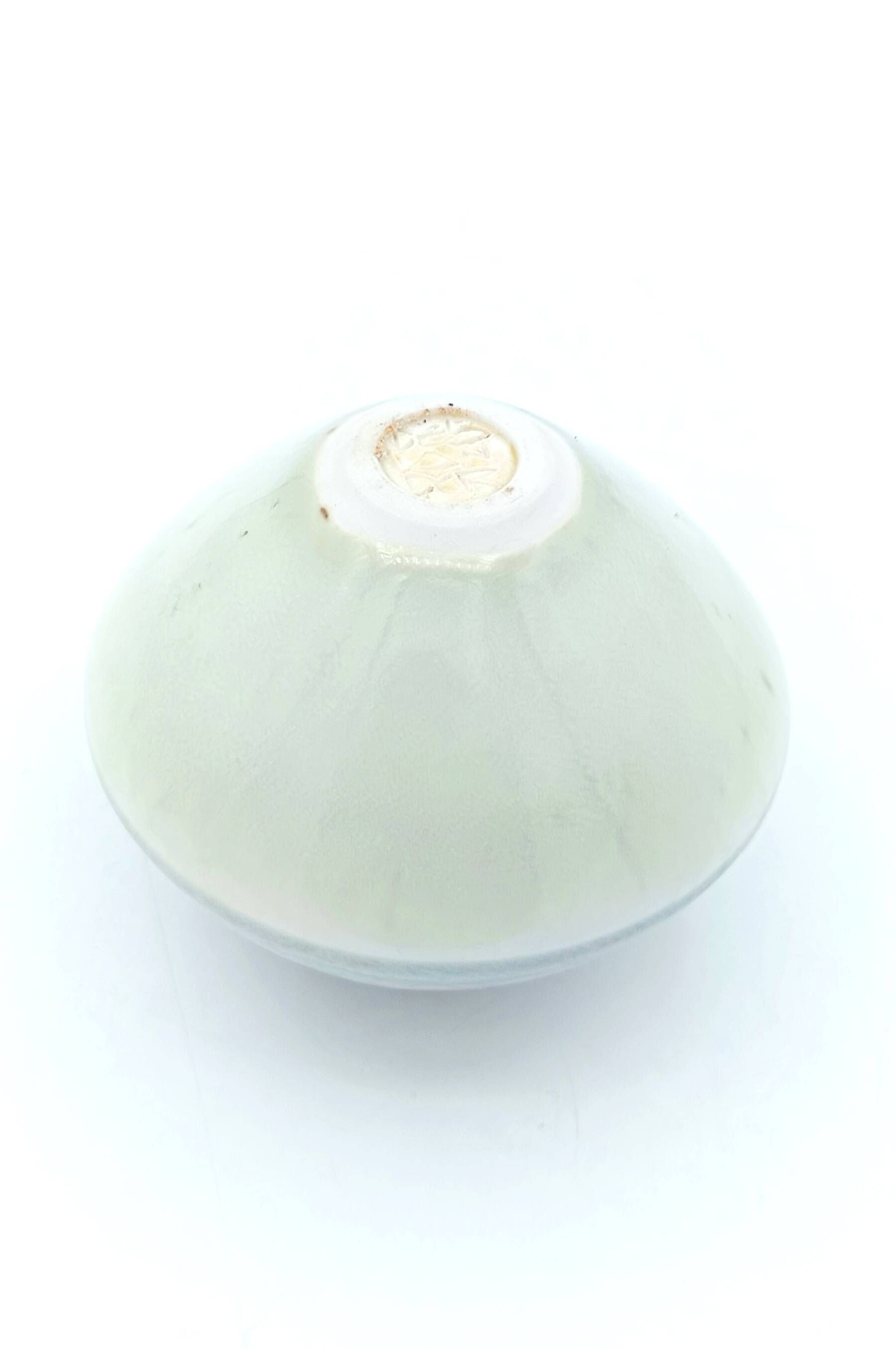 Robert Deblander - Vase porcelaine céladon - Puisaye