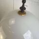 VINTAGE HIGH TABLE LAMP WITH “GOLDEN” PALM TREES, HANS KÖGL STYLE