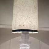 Floor lamp bedroom / living room vintage design 1970 glass