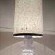 Floor lamp bedroom / living room vintage design 1970 glass