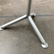 Postmodern Italian side table from the Help series in glass by Paolo Bistacchi for Albed, Milan.