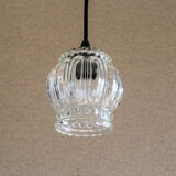 Molded glass suspension with new black cable