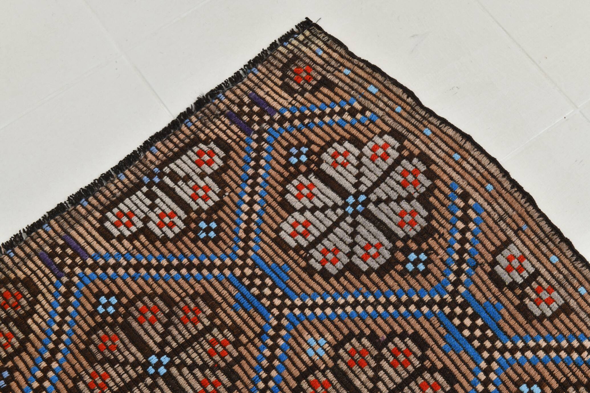 5x10 Hand Woven Wool Kilim Rug, 149x290Cm