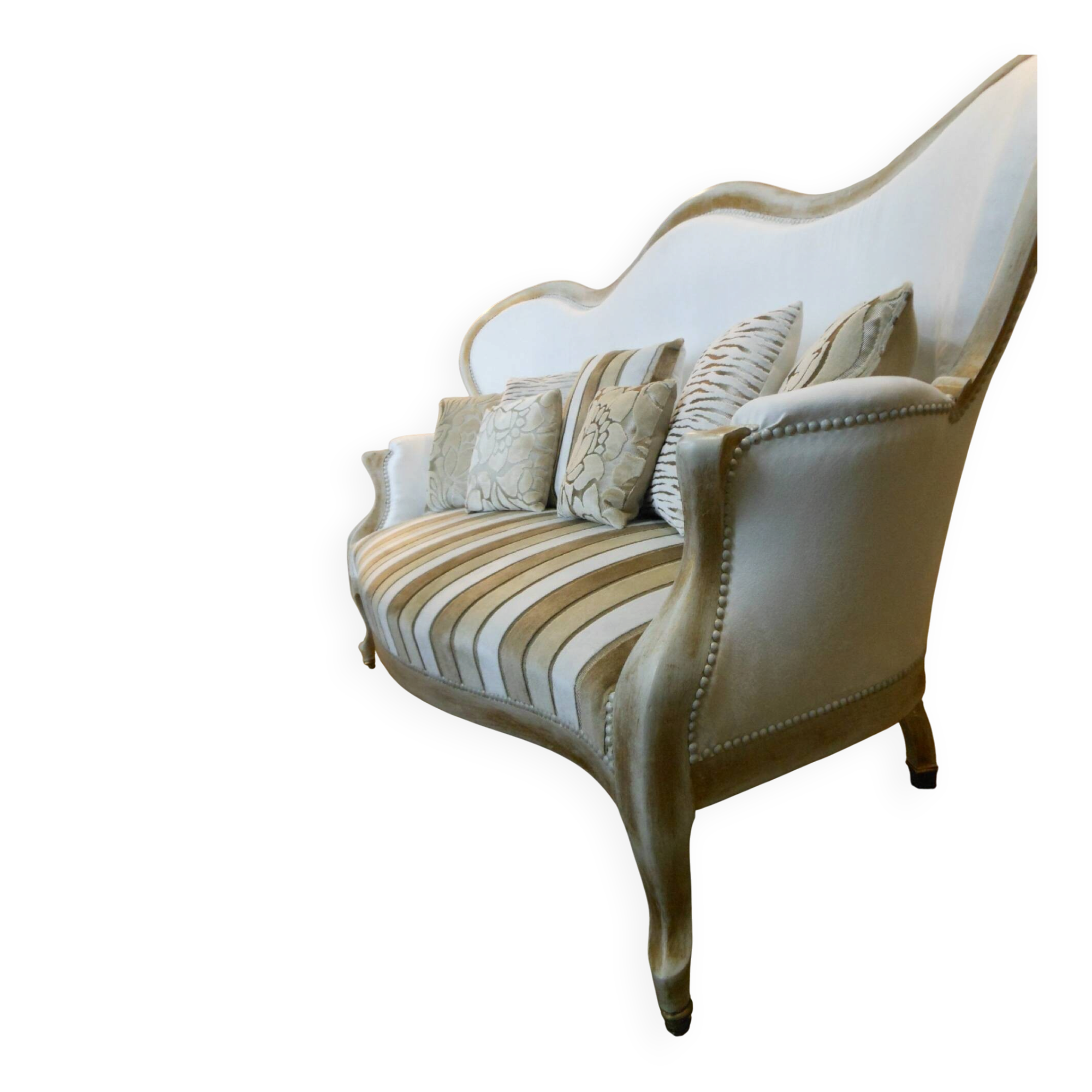 Louis-Philippe canapé with 3 cushions