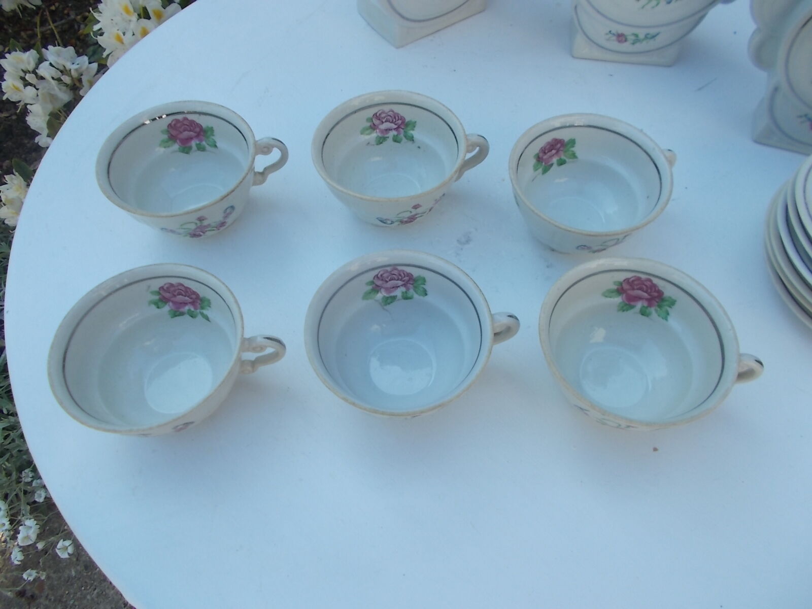 Coffee or tea service C T A France art deco