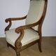 Fauteuil acajou 19eme