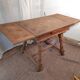 Table en chêne avec rallonges