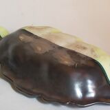 Cut empty-pockets ceramic two-tone atelier cerenne in vallauris 50s