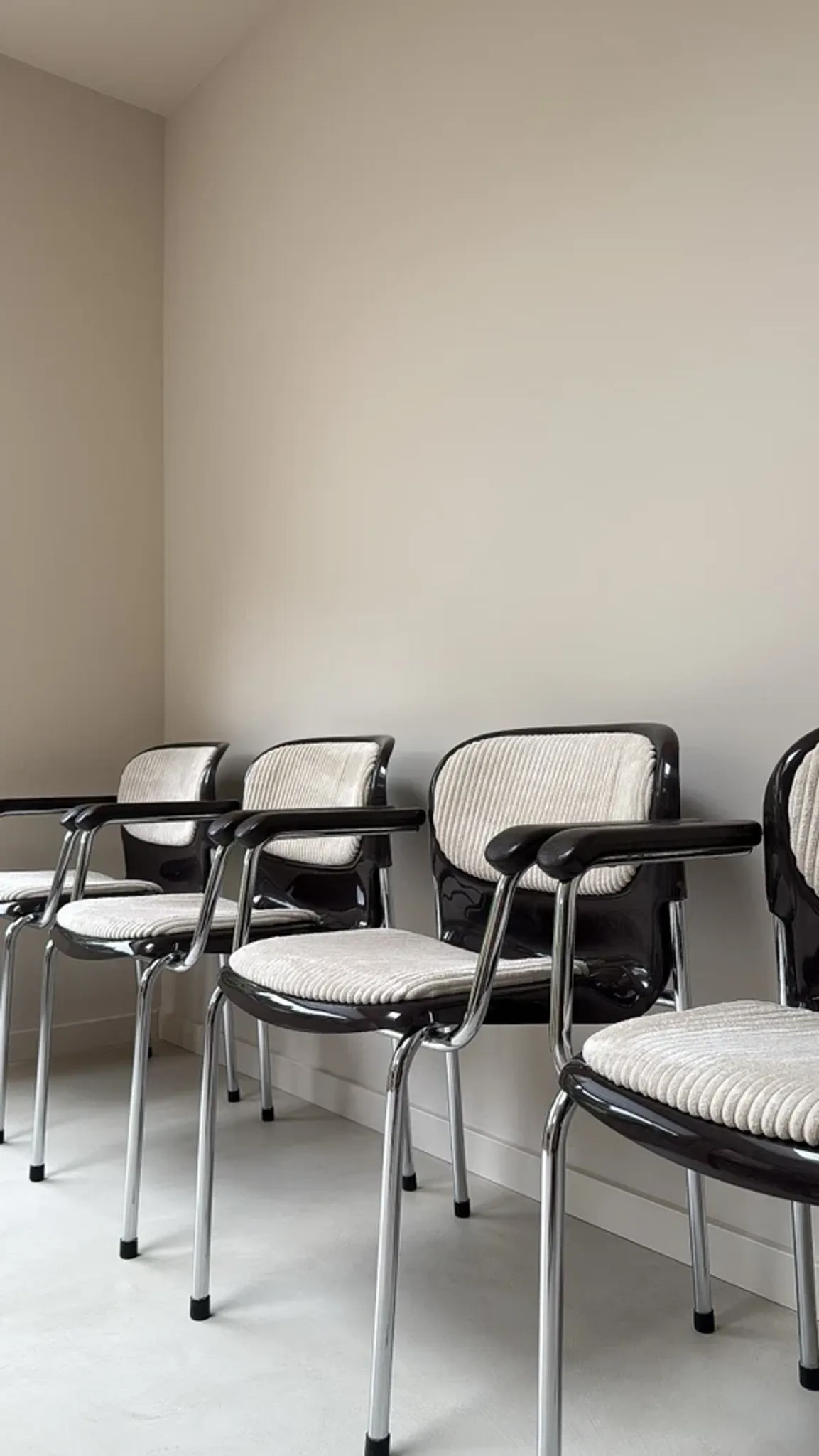 Four vintage bucket chairs SMK400K from Drabert designed by Gerd Lange