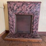 Antique marble fireplace