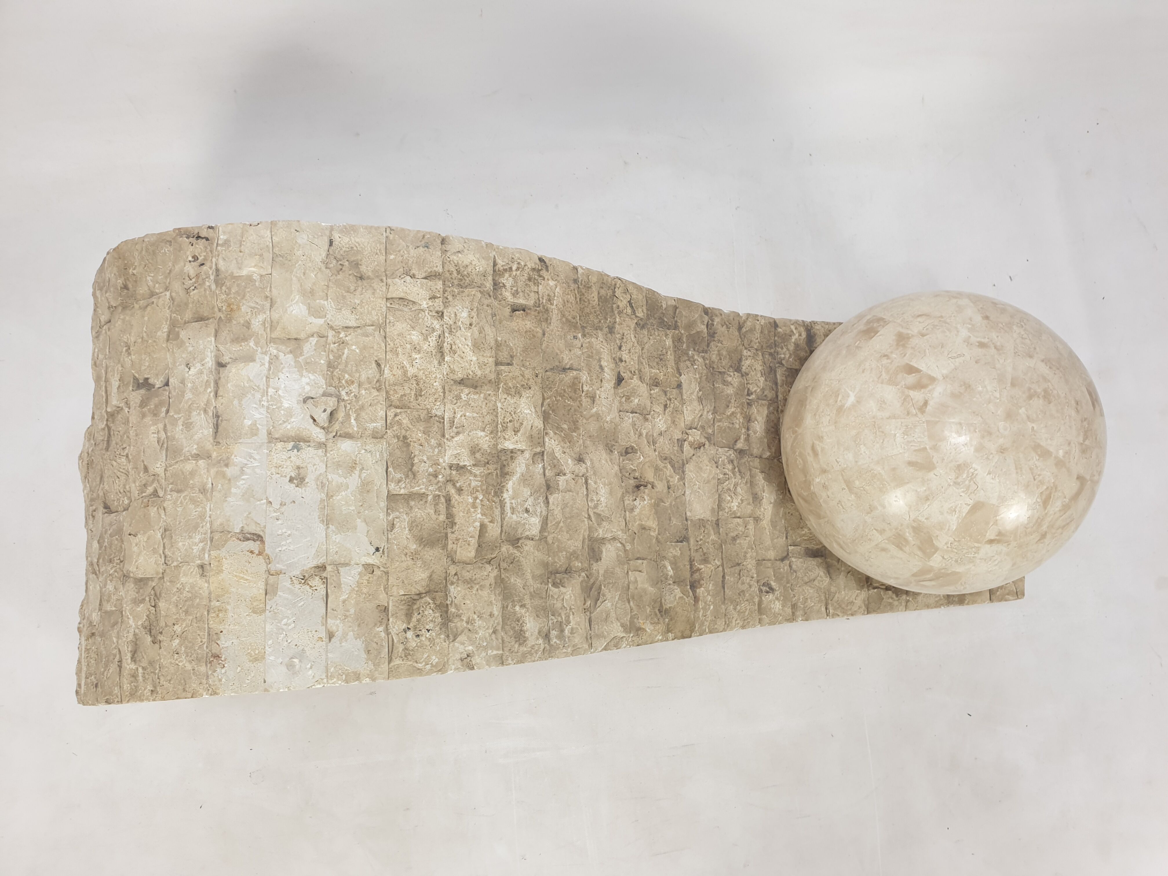 Magnussen Ponte Mactan Stone Coffee Table, 1980s
