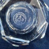 Crystal salt and pepper shakers stamped Baccarat France