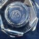 Crystal salt and pepper shakers stamped Baccarat France