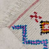 Handmade Moroccan Berber rug 253 X 143 CM