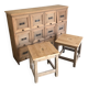 Large wooden stool