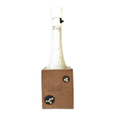 table lamp by Mette Løkke Stiil, ceramic danish, stoneware, 1960s graphic