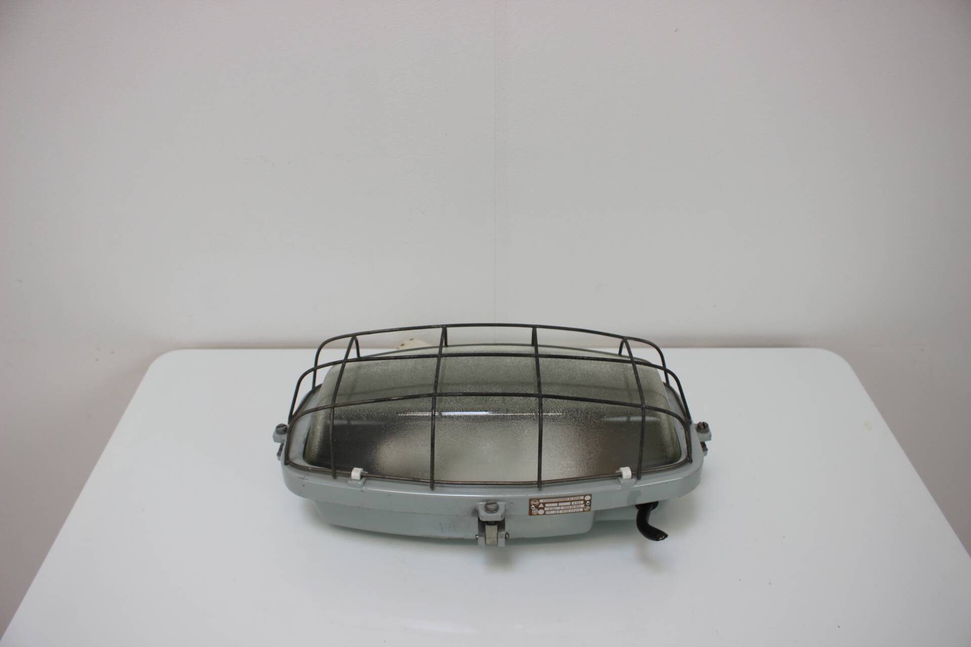 Vintage Industrial Ceiling Lamp Typ 511 32 01, Czechoslovakia, 1990's
