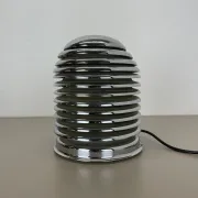 Vintage Table Lamp made of Chromed Metal by Kazuo Motozawa for Staff Leuchten, Germany, 1970s