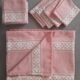 Retro/bohemian tablecloth & 8 towels
