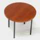 Vintage mid century round side table / coffee table by Kuperus, 1960s