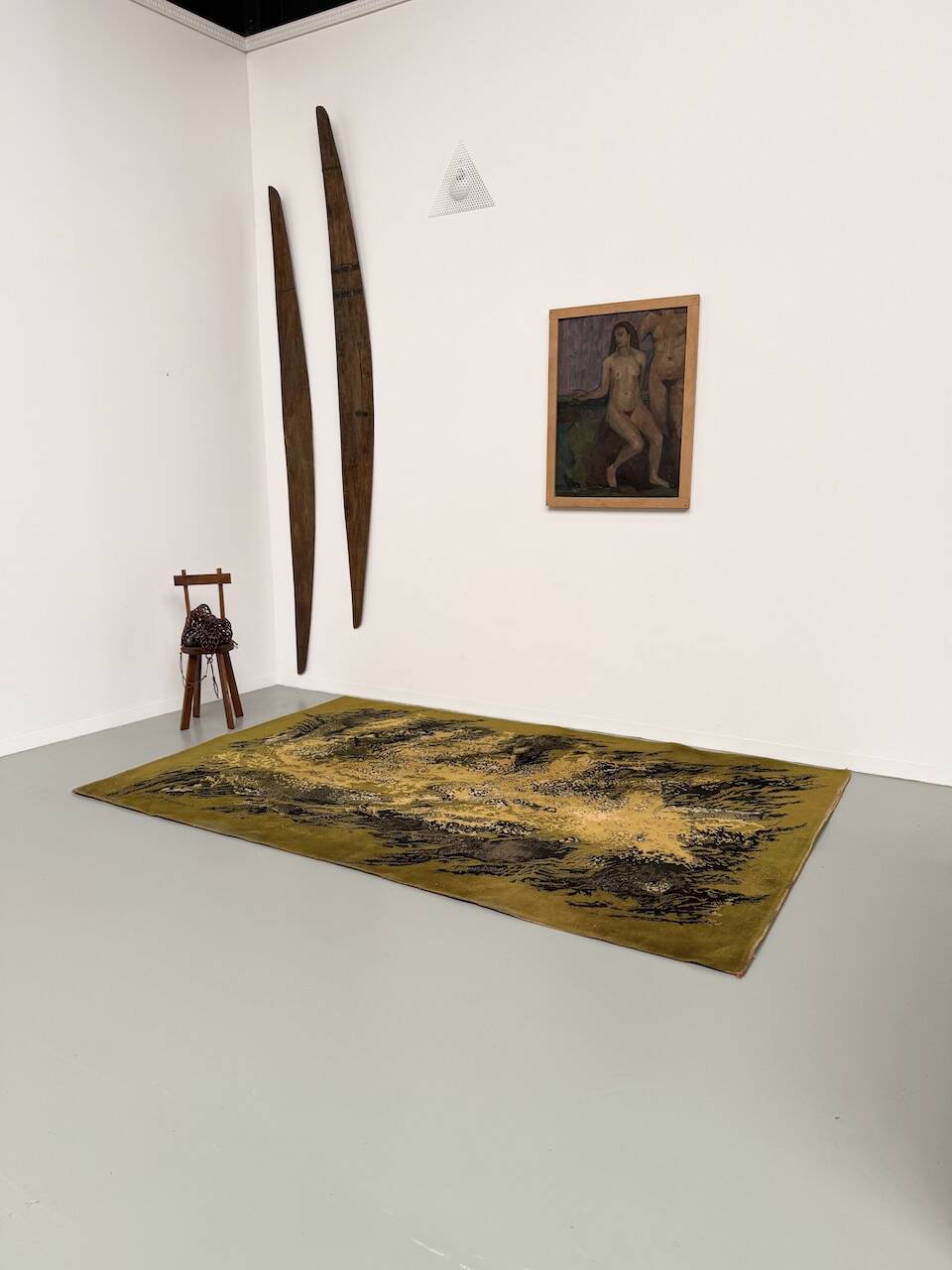 René Fumeron wool rug, 1960, Nevada model