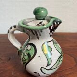 Punter cracked ceramic salt and pepper set, oil and vinegar set
