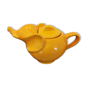 Théière elephant jaune