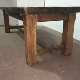 Farmhouse table in solid oak