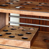Bar art deco in rosewood tackle